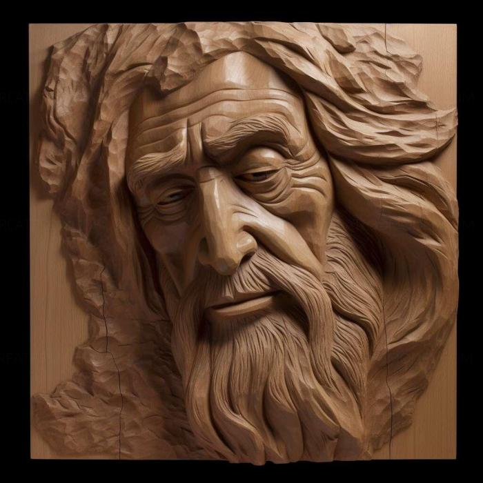 نموذج ثلاثي الأبعاد لآلة CNC 3D Art 